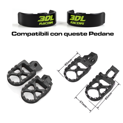 Slider Pedane Moto Universali per Enduro e Motard