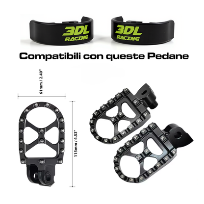 Slider Pedane Moto Universali per Enduro e Motard
