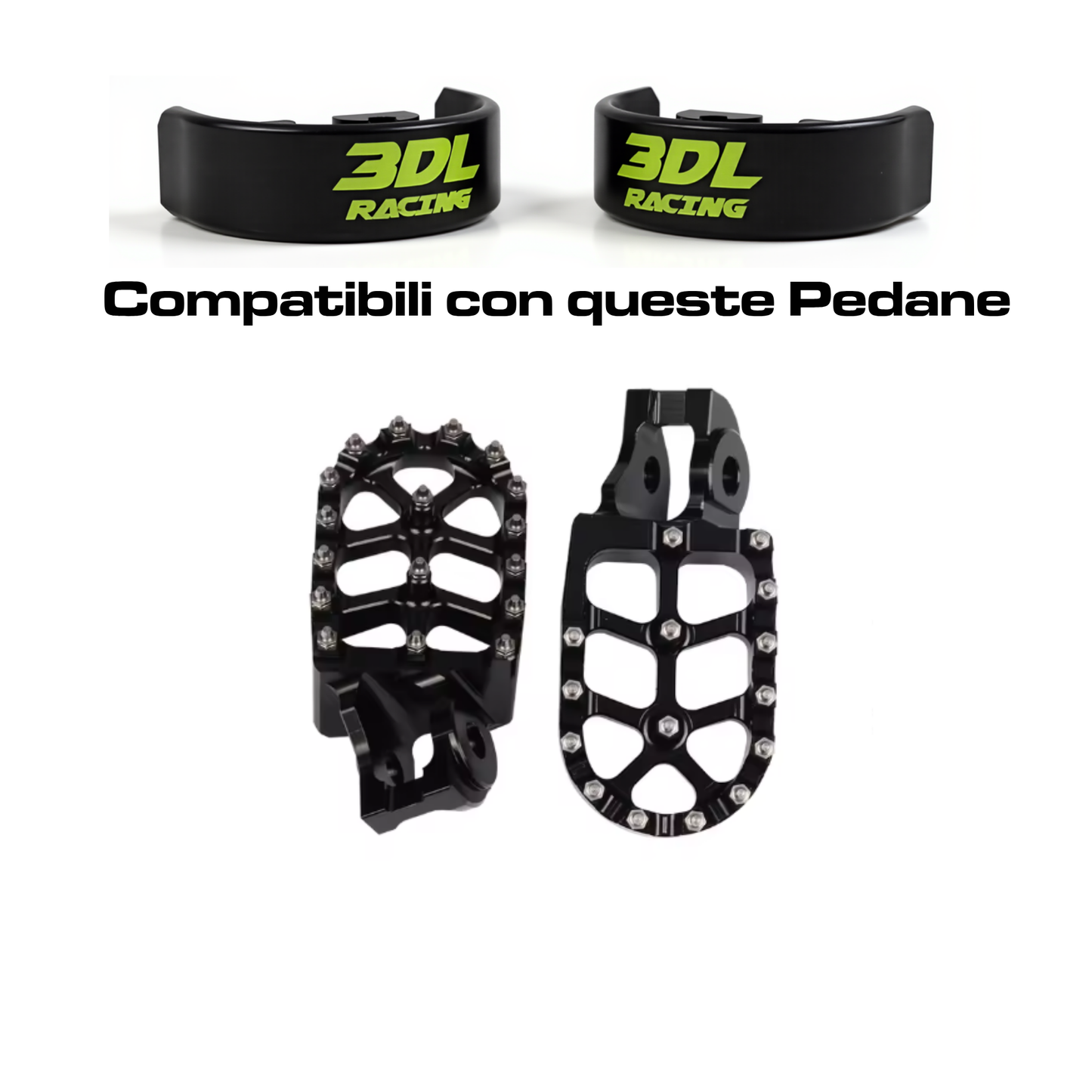 Slider Pedane Moto Universali per Enduro e Motard