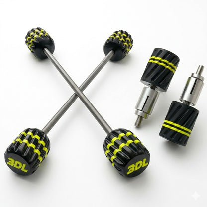 Tamponi ruota Tamponi manubrio universali moto 3DLab protezione caduta